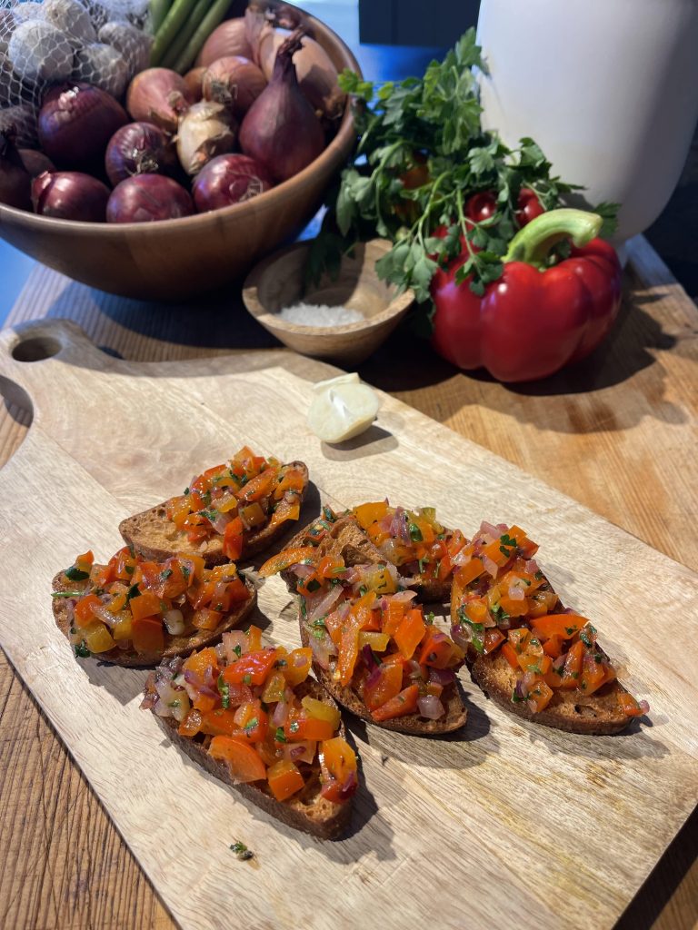 Inspiratiehuis - recept - Crostini met paprika