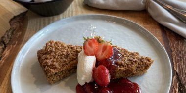 Flapjacks met vanille/kaneel room